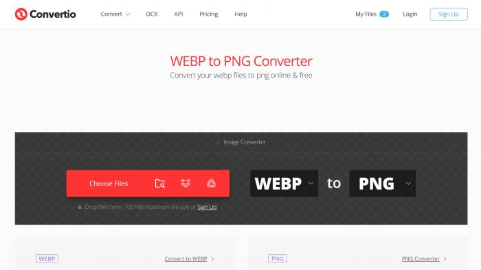 Konwersja konwertera do konwertera PNG